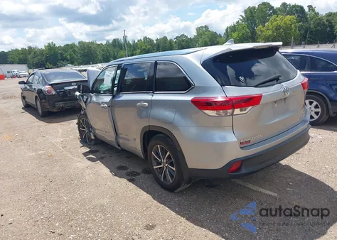 2017 Toyota Highlander Xle from USA, damaged, VIN 5TDJZRFH0HS512698